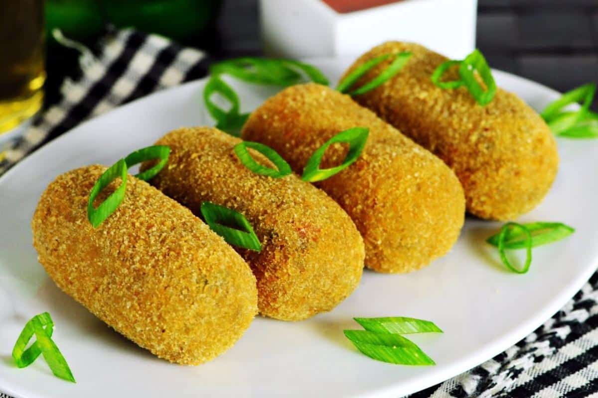 croquete de carne moída