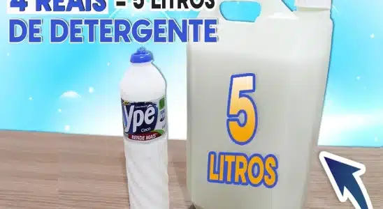 Detergente caseiro: receita que rende muito e te ajuda a economizar no mercado 4 detergente caseiro