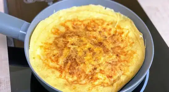 Receita Fit: omelete de aveia leve e saboroso para você começar bem o dia no café da manhã 1 omelete de aveia