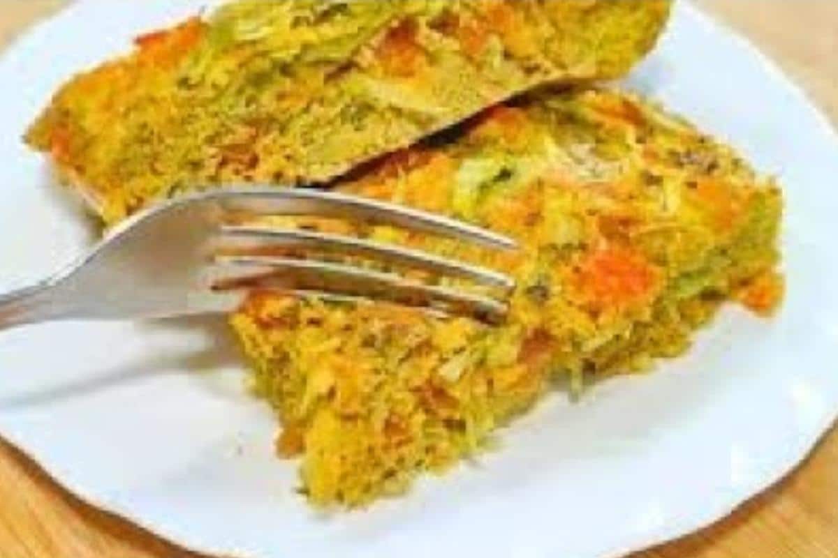 omelete de legumes