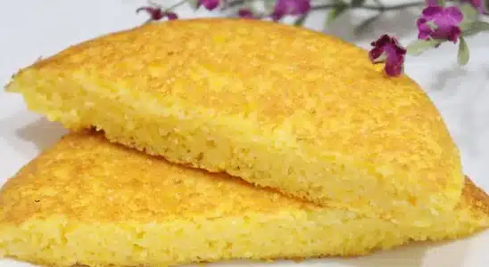 Pão de cuscuz na frigideira delicioso: veja como fazer para não ficar seco 2 pão de cuscuz na frigideira