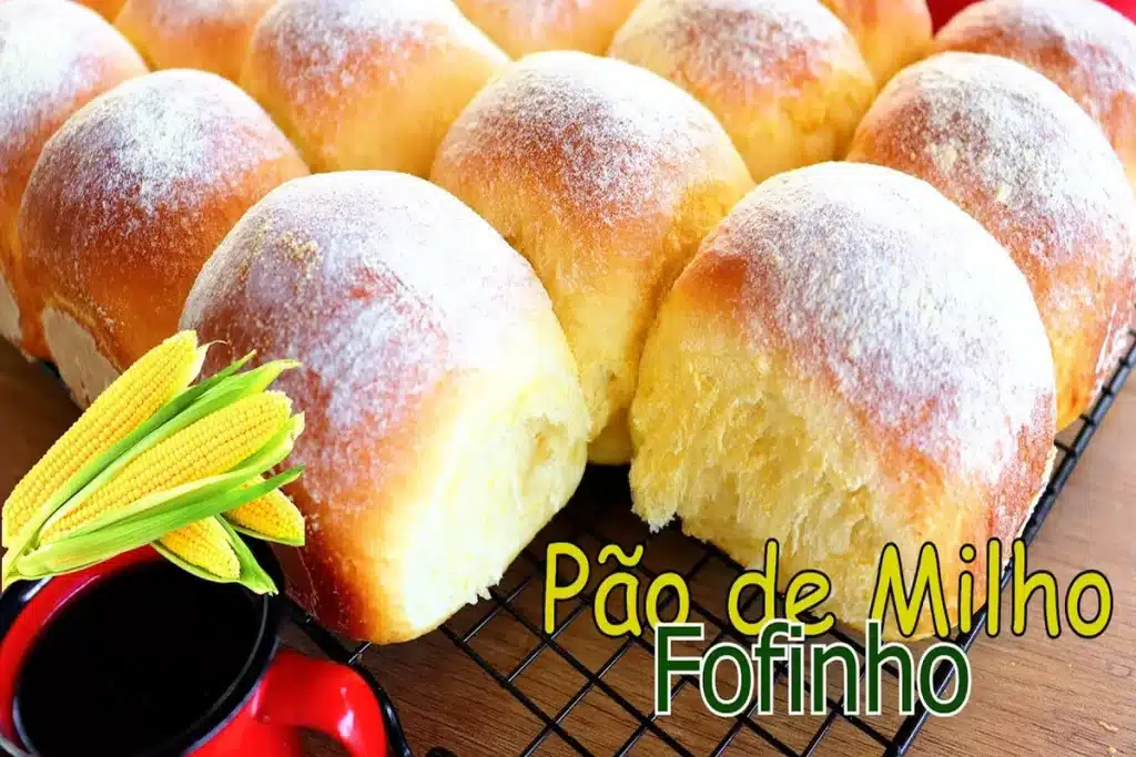 pão de milho fofinho