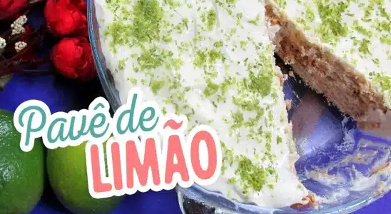 Pavê de limão muito fácil e gostoso: não precisa esperar o fim de semana para fazer 1 pavê de limão