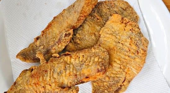peixe frito sequinho