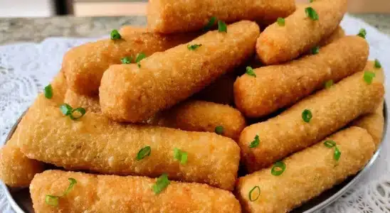 Petisco de arroz para surpreender todo mundo da sua casa na hora do lanche 2 petisco de arroz