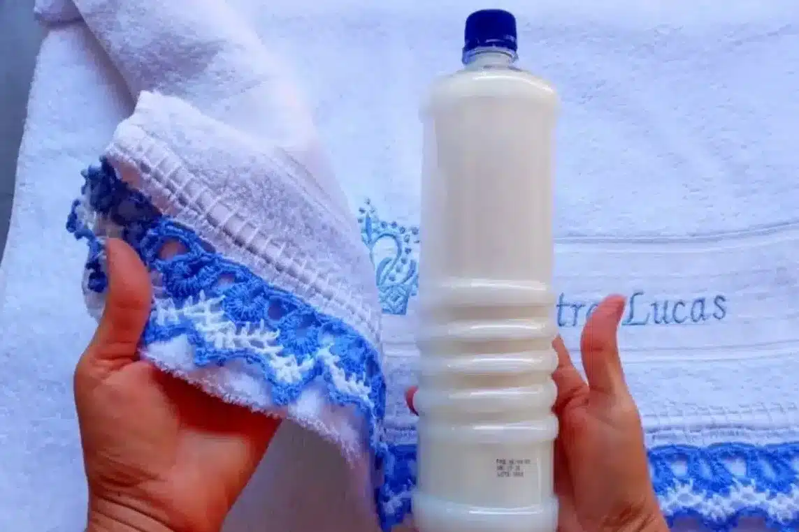 sabão líquido branqueador