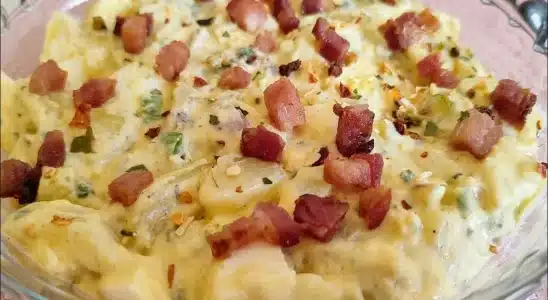 Salada de batata com bacon: você não vai querer outra salada no seu almoço 3 salada de batata com bacon