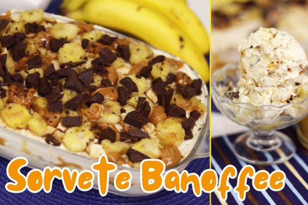 sorvete banoffee