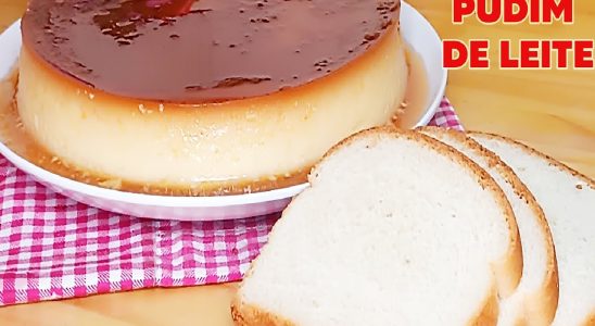 Pudim sem leite condensado: não precisa esperar o fim de semana para preparar de tão fácil 4 Pudim sem leite condensado