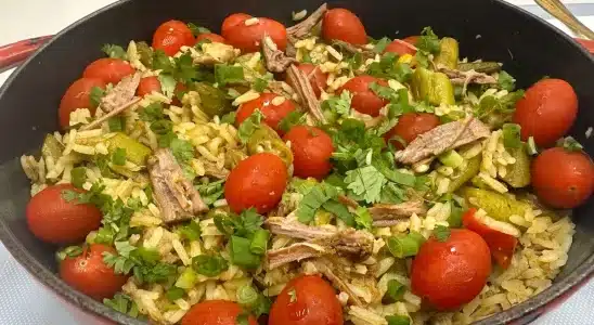 Você já comeu arroz caldoso? Fica uma delícia e é super simples de preparar 4 arroz caldoso