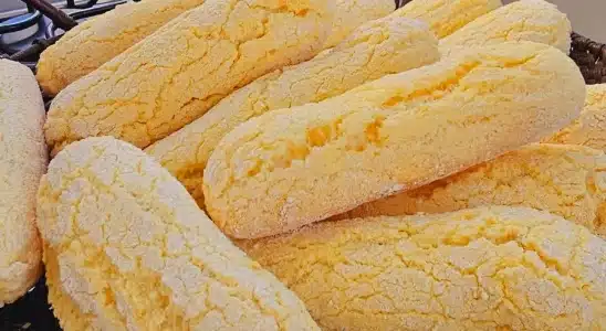 Biscoito toalha para o café da tarde: receita sem glúten e sem leite 1 biscoito toalha