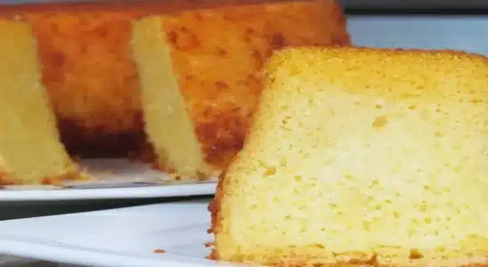 Bolo cremoso de fubá com queijo da roça: fica uma delícia e dá vontade de comer toda semana 3 bolo cremoso de fubá com queijo