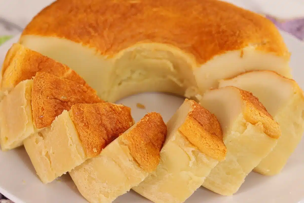 bolo de leite cremoso