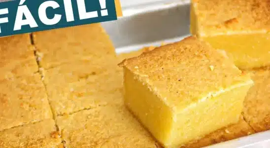 Bolo de mandioca no liquidificador: super fácil e cremoso para o café da manhã 4 bolo de mandioca no liquidificador