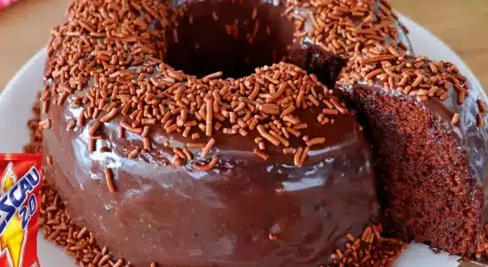 Bolo fofinho de nescau: super molhadinho com uma cobertura que fica gostosa de verdade 3 bolo fofinho de nescau