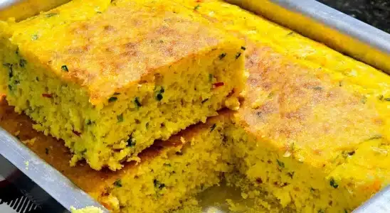 Bolo salgado sem farinha: muito saboroso e fofinho com um tempero especial 2 bolo salgado sem farinha