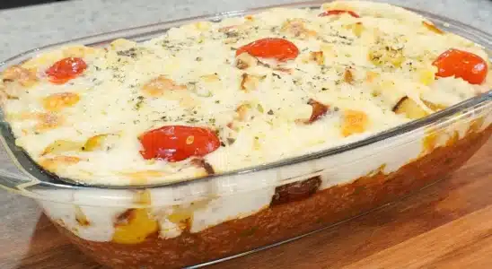 Faça carne moída com batata virar um prato que parece de restaurante chique 1 carne moída com batata