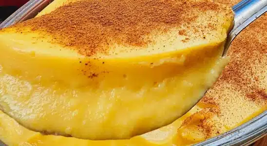 Veja como fazer curau com milho de latinha cremoso e que não fica muito doce 3 curau com milho de latinha