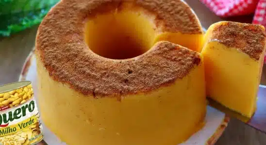 Receita de curau de corte: delicioso e feito com milho de latinha 2 curau de corte