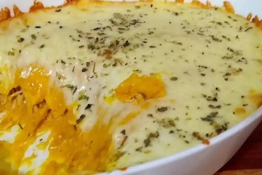 escondidinho de abóbora