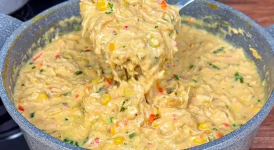 Esse é o fricassê de frango mais gostoso e cremoso que você pode fazer essa semana 1 fricassê de frango