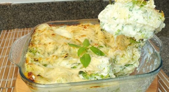 Lasanha de brócolis leve e saborosa: todo mundo vai te pedir a receita 4 lasanha de brócolis
