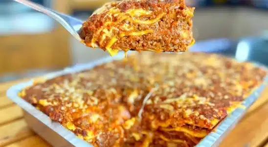 Lasanha de carne moída muito suculenta e saborosa: receita de mãe que é uma maravilha 1 lasanha de carne moída