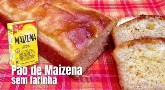 Pão caseiro de maisena: ótimo para quem não pode comer farinha de trigo 1 pão caseiro de maisena