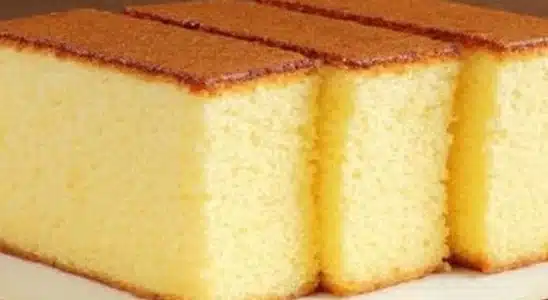 Pão de ló fofinho e alto: esse não racha e não desmancha na hora de rechear 3 pão de ló fofinho