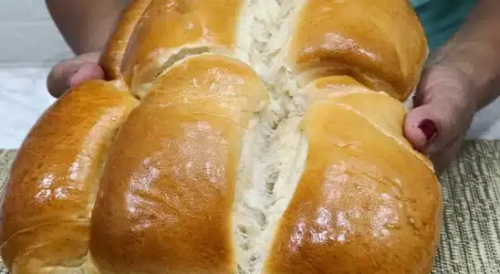 Como fazer pão simples e rápido que fica super fofinho para a hora do café 2 pão simples e rápido