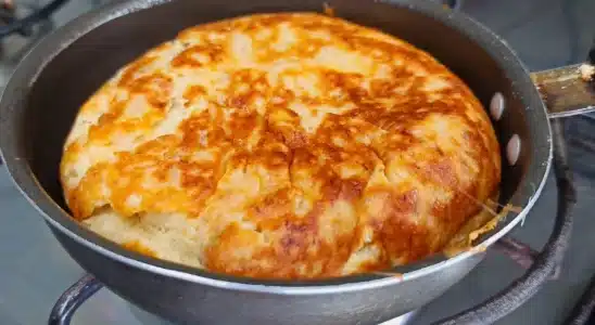 Pãozinho de frigideira sem farinha de trigo: fica pronto em poucos minutos 2 pãozinho de frigideira