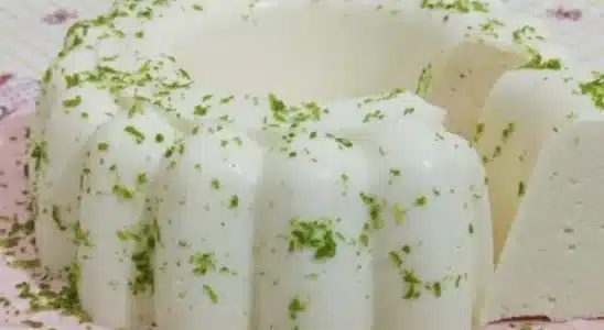 Sobremesa refrescante de domingo: pudim de limão cremoso e fácil de fazer 2 pudim de limão