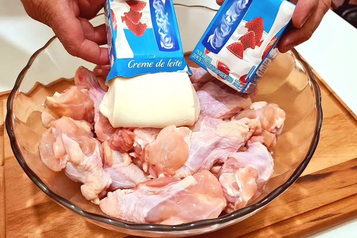 receita de frango