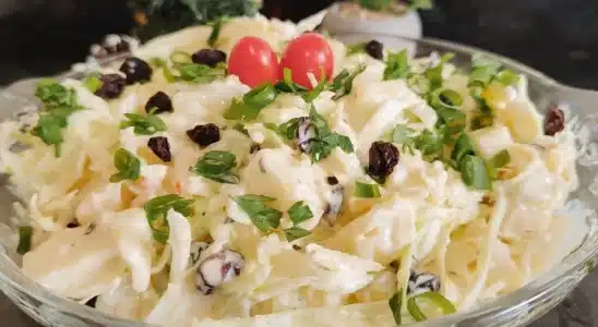 Salada tropical de repolho a mais cremosa e refrescante que eu já comi 2 salada tropical de repolho