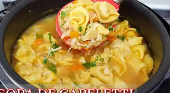 Sopa de capeletti: essa receita é tão boa que você vai querer no almoço e no jantar 3 sopa de capeletti
