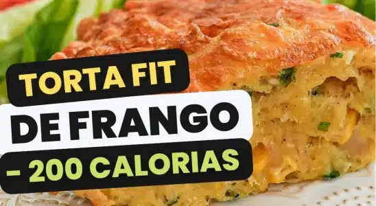 Torta fit de frango deliciosa para você fazer no lanche ou substituir no jantar 4 torta fit de frango
