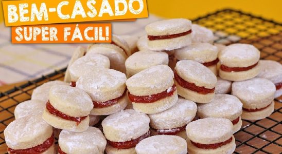 Bem-casado fácil de fazer: igual aqueles de festa de casamento 2 Bem-casado fácil