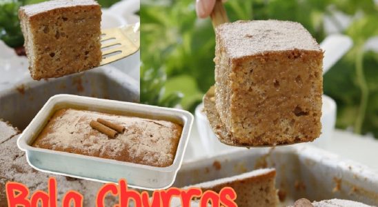 Bolo gelado de churros: tão gostoso que dá vontade de comer a assadeira toda 4 Bolo gelado de churros