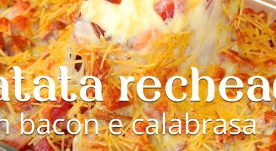 Batata recheada muito fácil e gostosa para preparar hoje no almoço 4 batata recheada