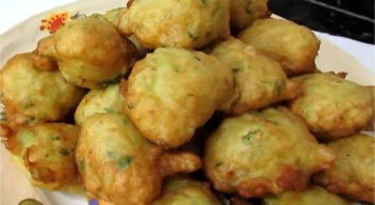 Bolinho de chuchu bem temperadinho e saboroso para acompanhar qualquer refeição 1 bolinho de chuchu 0504 1