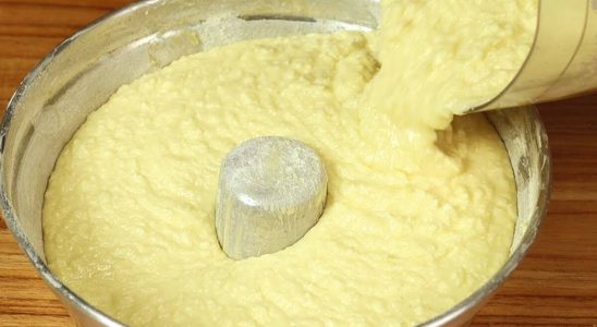 Bolo de aipim feito no liquidificador e sem usar farinha de trigo 2 bolo de aipim