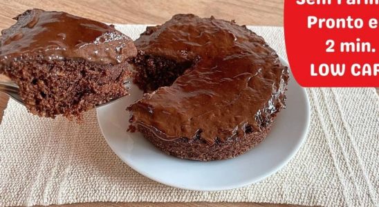 Bolo de caneca low carb: esse você pode comer a vontade que não engorda 4 bolo de caneca low carb
