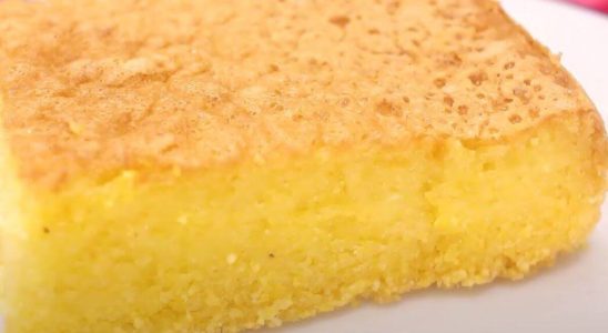 Bolo de flocão cremoso para saborear com uma xícara de café quentinho coado na hora 4 bolo de flocão cremoso