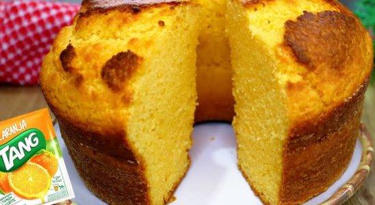 Você vai adorar essa versão de bolo de laranja com suco tang fofinho e delicioso 4 bolo de laranja com suco tang
