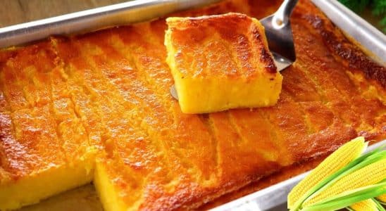 bolo de milho caipira