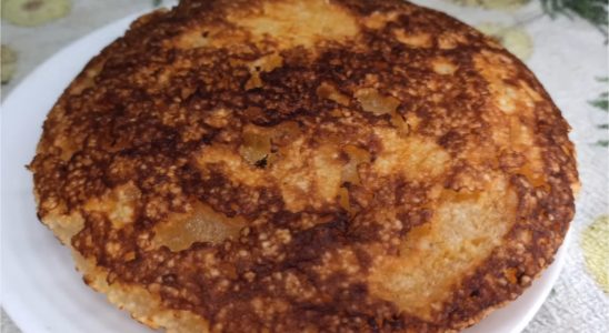 Bolo de tapioca de frigideira com 1 ovo e sem colocar farinha de trigo 4 bolo de tapioca de frigideira 1504 1