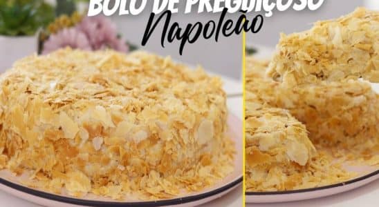 bolo napoleão