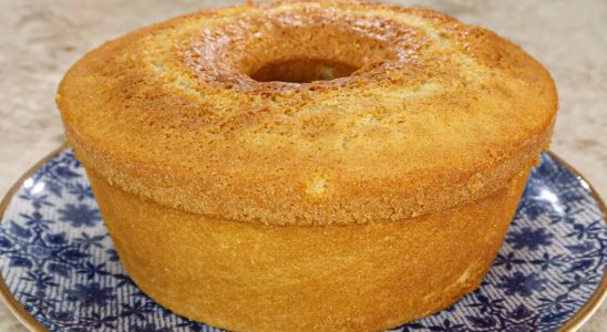 bolo simples de farinha