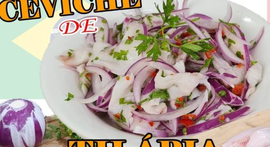 Como fazer ceviche de tilápia saboroso igual de restaurante japonês 4 ceviche de tilápia