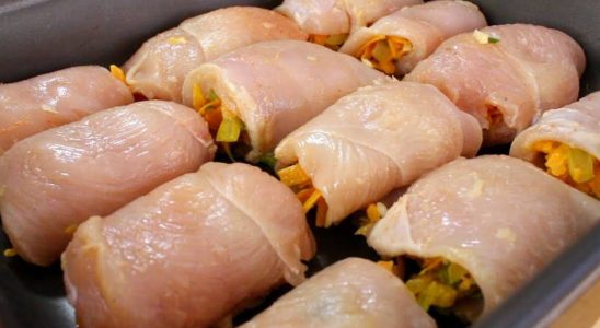 Receita de frango recheado: todo mundo me pergunta como eu faço essa delícia 1 frango recheado